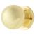 Ball Cabinet Knob - 30mm Diameter - Polished Brass