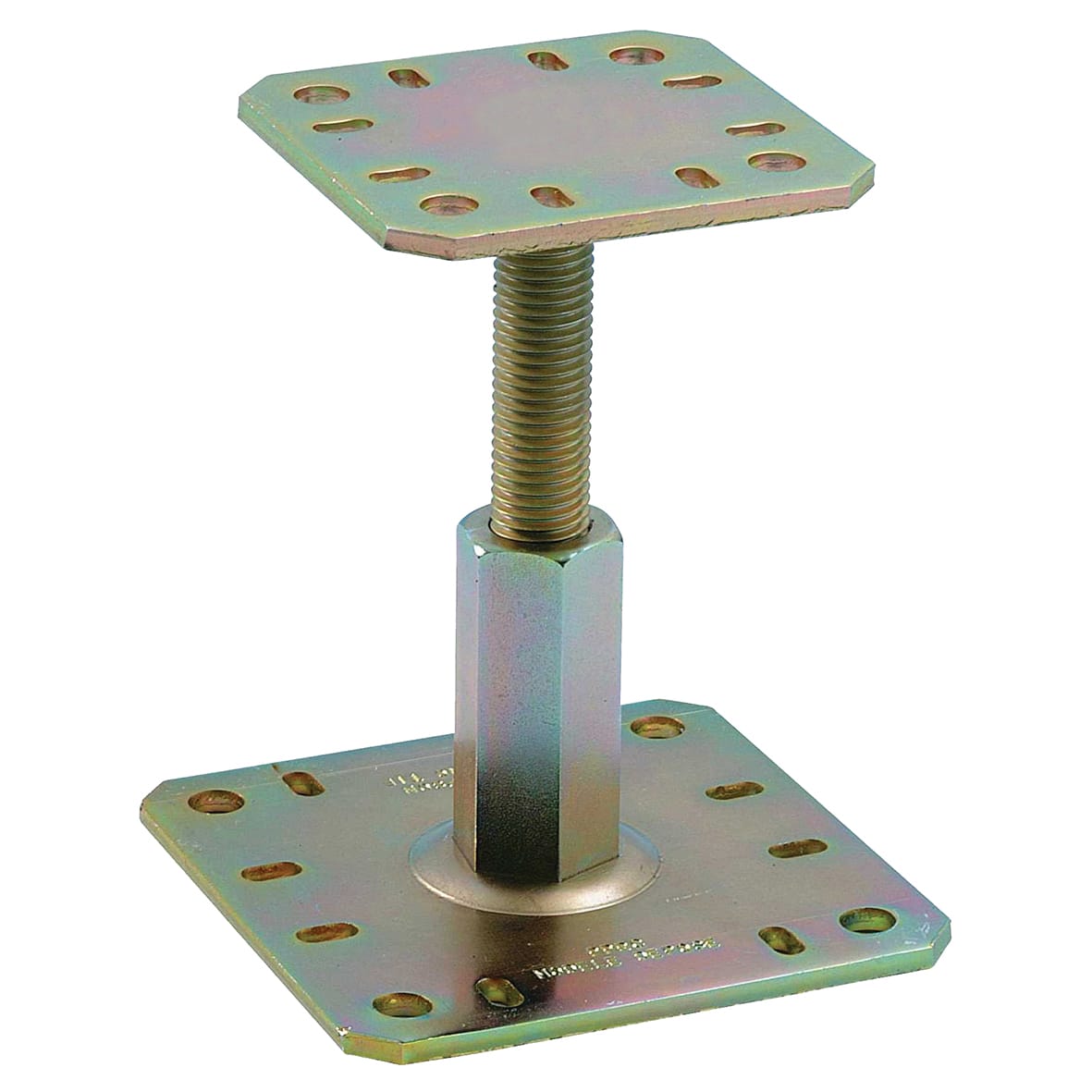PPRC Adjustable Elevated Post Base for 100-200mm Posts - 100-150mm Height