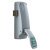 1438 Emergency Exit Push Pad & Latch - Timber Door - Silver