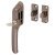 Craftsman Locking Casement Window Fastener - Reversible - Bronze