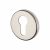Escutcheon - 52mm Diameter - Euro - Polished Stainless Steel