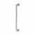 316 Satin Stainless Steel 32mm D-Bar Door Pull Handle on Rose - Bolt Fix - 650mm Centres