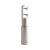 Premier Toilet Cubicle Partition Leg - 12-21mm Panels - Satin Anodised Aluminium