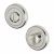 Bathroom Turn & Release - 50mm Diameter - Polished Chrome