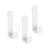 Top Track System - Storage Track Hooks - 80 x 33 x 18mm - White - Pack of 3