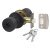 Matt Black Hotel Entrance Mortice Door Knobset - 60mm Rose Diameter