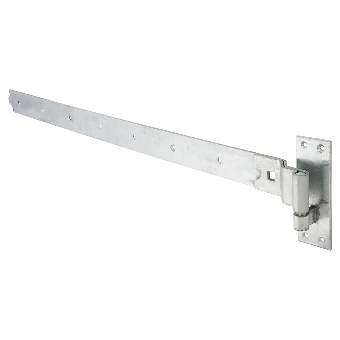 Heavy Duty Cranked Hook & Band Gate Hinge - 900 x 50mm - Galvanised - Pair