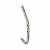 Single Bar Hat & Coat Hook - 150 x 10mm - Satin Stainless Steel