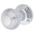 Polished Chrome Beehive Mortice Door Knob - 60mm Rose Diameter