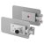 Repair / Replace Cubicle Indicator Bolt - 12-21mm Panels - Horizontal - Satin Anodised Aluminium