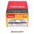 Solo Chippy Pozi Countersunk Wood Screws - 5.0 x 50mm - Yellow Zinc - Pack of 200