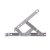 uPVC/Timber Window Friction Stay Hinge - 200mm Length - Top Hung - Pair