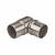 Adjustable Elbow Connector - 304 Brushed Satin Stainless Steel