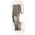 Easy-On Sprung Cabinet Hinge - 106 x 41 x 24mm - Zinc Plated - Pair