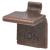 Heavy Duty Flat Bookcase Clip - Bronze Plated - Pack of 10