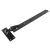 Heavy Duty Adjustable Hook & Band Gate Hinge - 450 x 50mm - Black Galv - Pair