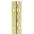 Steel Continuous Piano Hinge - 1845 x 25 x 0.7mm - Polished Brass