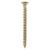 Classic Pozi Countersunk Wood Screws - 4.5 x 60mm - Yellow Zinc - Pack of 200