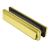 uPVC/Timber - Nu-Mail Letter Plate - 310 x 68mm - Door Thickness 20-40mm - Hardex Gold