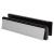 Seal Letter Plate - 304 x 70mm - Door Thickness 20-40mm - Satin Aluminium