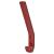 AR617A Nylon Single Hat & Coat Hook Face Fix - 164 x 20 x 35mm - Rouge Red
