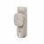 1413.KE.SE Outside Access Device - Rectangular Knob - Silver