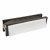 Intumescent Economy Letter Plate - Fire Rated - 272 x 70mm - Polished Chrome Cover