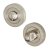Bathroom Turn & Release - 50mm Diameter - Satin Nickel