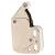 Mini Roller Tip Touch Catch - 48 x 27 x 10mm - Nickel Plated - Pack of 5