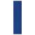 AR624A Nylon Self-Adhesive Plain Finger Plate - 305 x 75mm - Cobalt Blue
