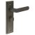Dark Bronze Fire Rated Bathroom Door Handles - Kensington - Inner 2 - 200 x 55mm