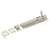 Satin Stainless Steel Straight Barrel Bolt - 100 x 38mm