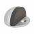 Half Moon Floor Door Stop - 25 x 45mm - Satin Chrome