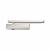Overhead Fire Door Closer - Power Size 2-6 - Pull Side Mounting - Silver
