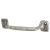 10mm D-Bar Cabinet Pull Handle - 115mm Centres - Pewter Effect