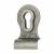 Pewter Euro Back to Back Cylinder Pull - 90 x 50mm