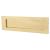 Letter Plate - 254 x 74mm - Polished Brass