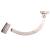 Quadrant Stay - 150mm Length - Left Hand - Nickel Plated