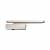 TS3000VBC Overhead Fire Door Closer - Power Size 1-4 - Pull Side Mounting - Silver
