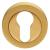 Brass Varese Escutcheon - 50mm Diameter - Euro - Satin Brass
