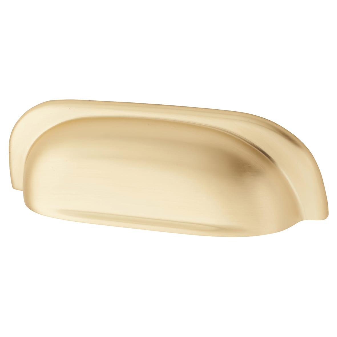 Newly Cabinet Cup Handle - 96mm Centres - Satin Brass
