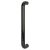 Ebony Black Nylon D-Bar Door Pull Handle - Bolt Fix - 425mm c/c