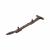 Reeded Casement Window Stay - 10"/250mm Length - Soft Antique Bronze