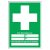 Your First Aiders Are/Nearest First Aid Box Sign - 210 x 148mm - Rigid Plastic