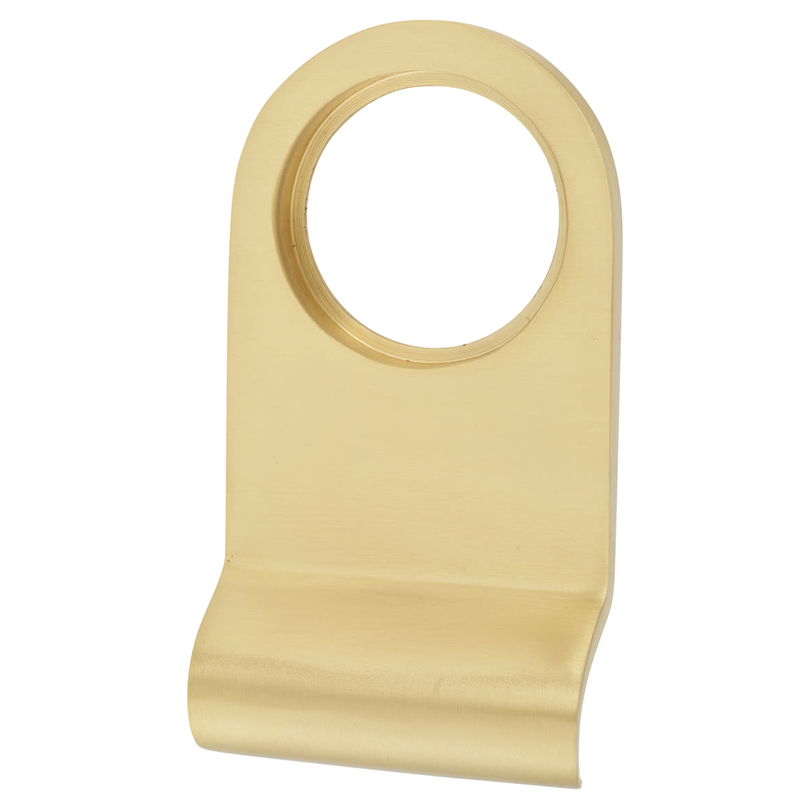 Marcus Satin Brass Rim Cylinder Pull - 84 x 45mm