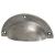 Vintage Cabinet Cup Handle - 89mm Centres - Pewter Effect