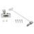 Pro-5 Key-Locking Cable Window Restrictor - White