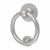 Ring Door Knocker - Satin Chrome - 115 x 100mm