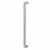 Satin Stainless Steel 30mm D-Bar Door Pull Handle - Bolt Fix - 600mm Centres
