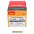 Solo Chippy Pozi Countersunk Wood Screws - 6.0 x 50mm - Yellow Zinc - Pack of 200